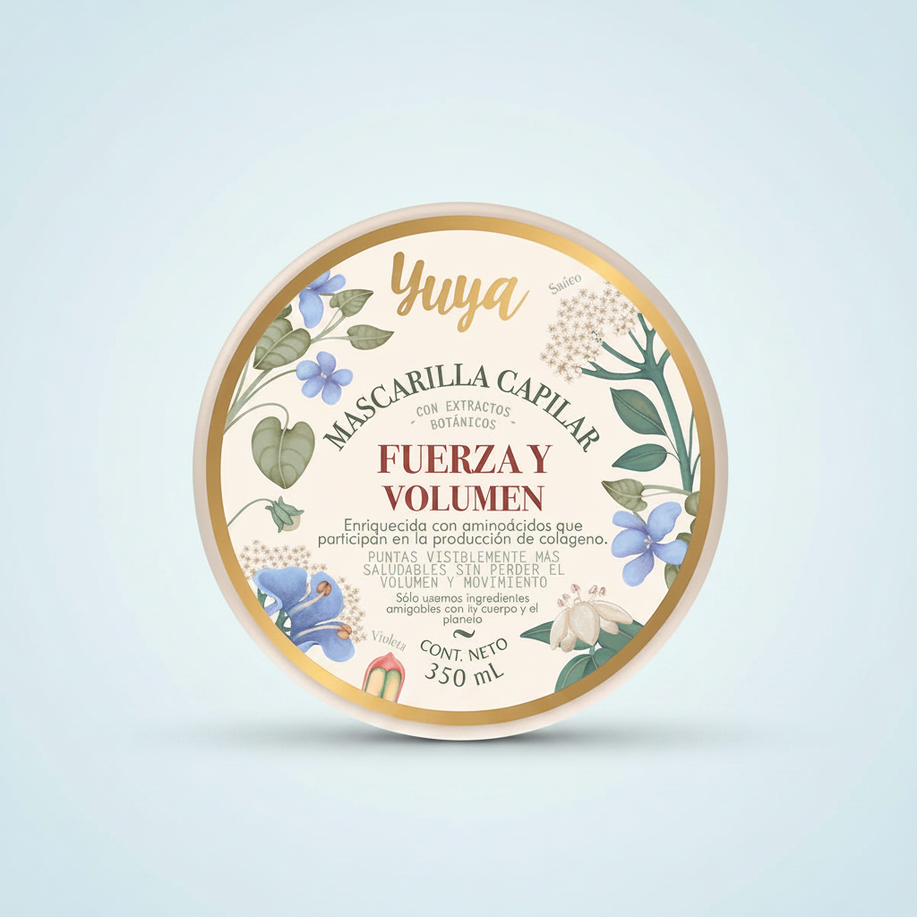 Mascarilla capilar Fuerza & Volumen