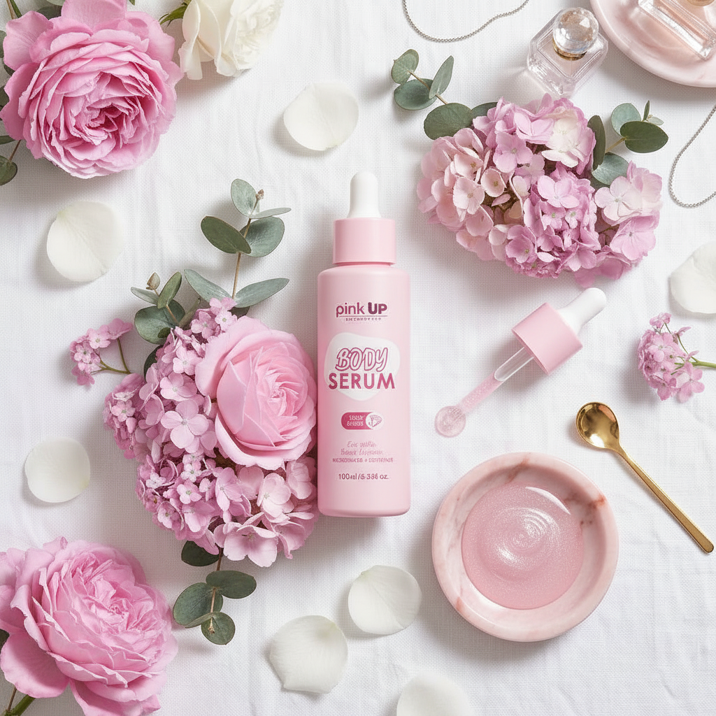 Pink Scent Body Serum - Flores