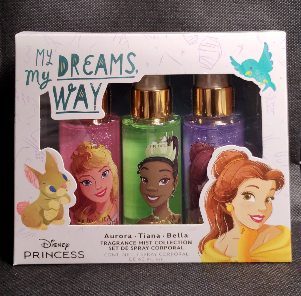 PRINCESAS DISNEY Set de 3 Fragancias