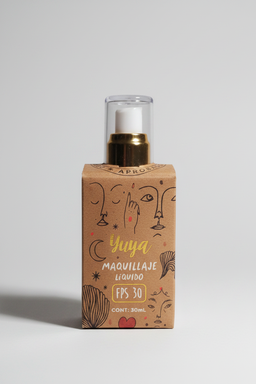 Maquillaje líquido FPS 30